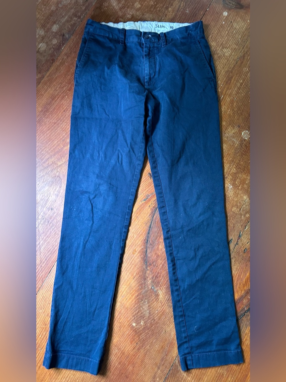 Slim Fit boys crew cuts Navy Blue Pants size 16